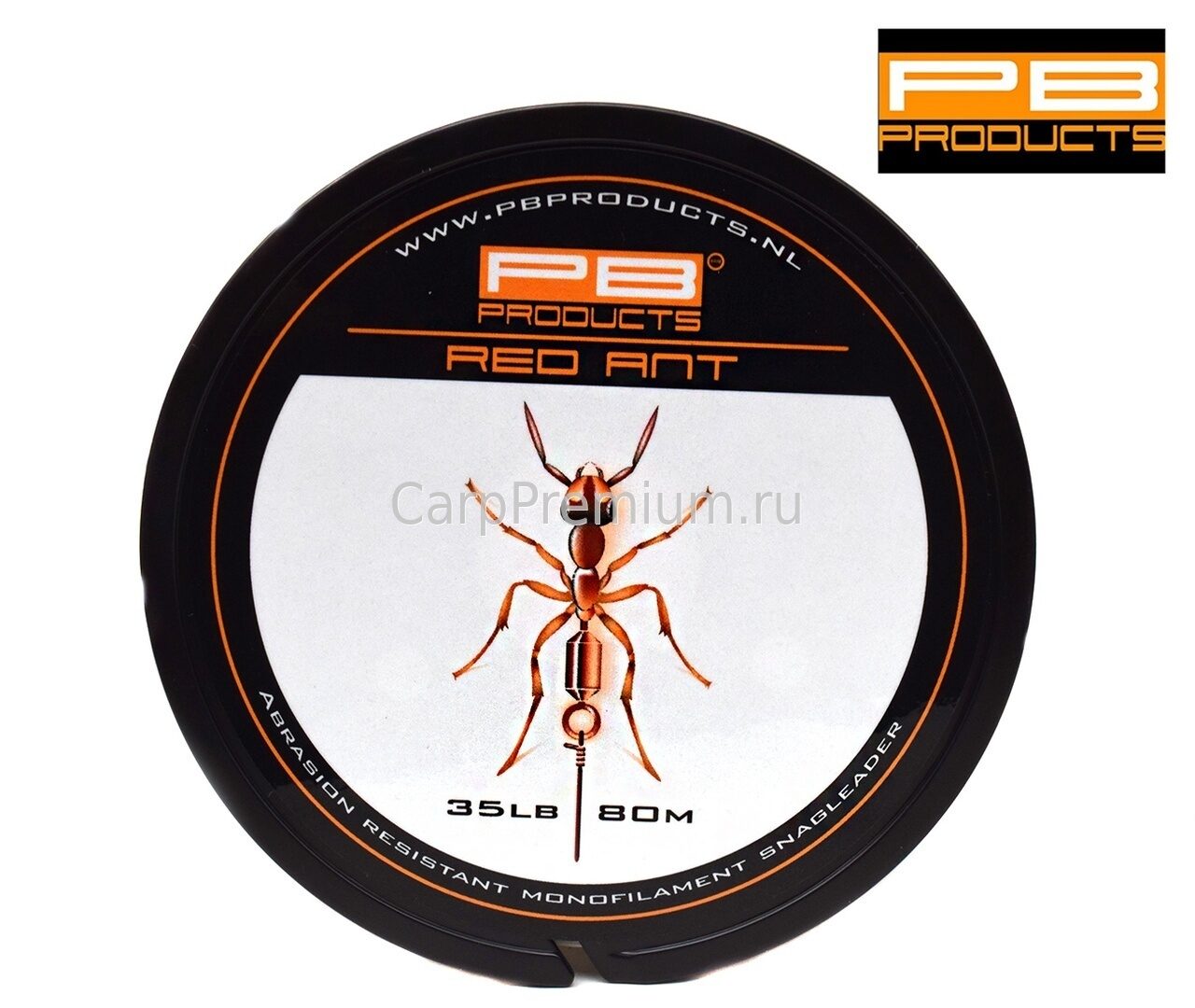 Снаг-лидер моно PB Products - Red Ant Snagleader 15.9 кг / 35 lb, 80 м