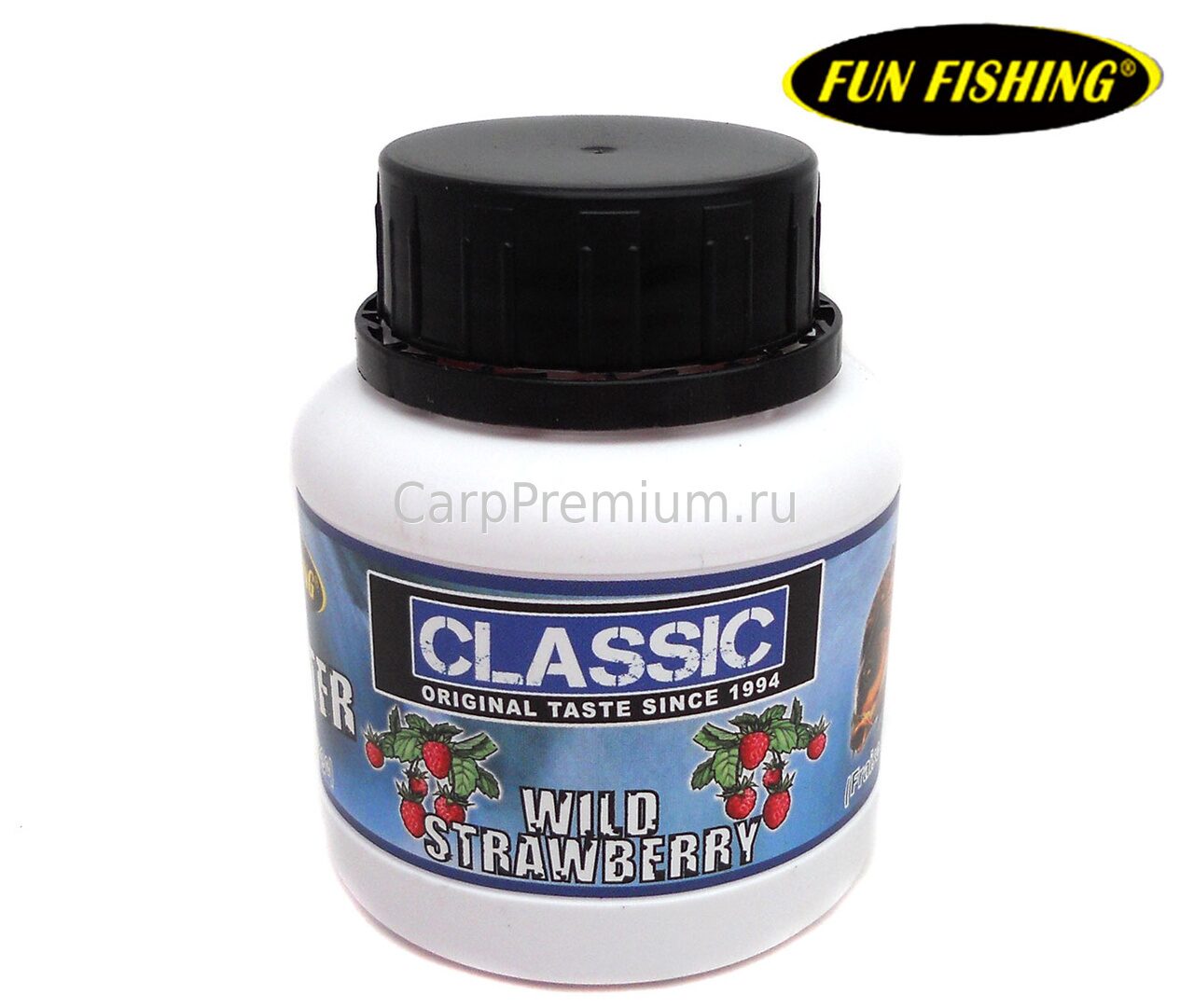 Дип Клубничный джем Fun Fishing (Фан Фишинг) - Booster Classic (серия Классик) Strawberry Jam, 100 мл