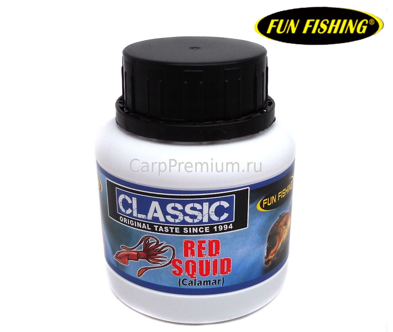 Дип Красный Кальмар Fun Fishing (Фан Фишинг) - Booster Classic (серия Классик) Red Squid, 100 мл