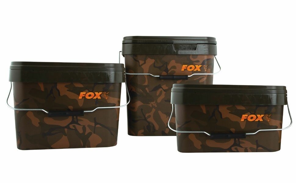Ведро камуфлированное Малое Fox (Фокс) - Camo Square Buckets, 5 л