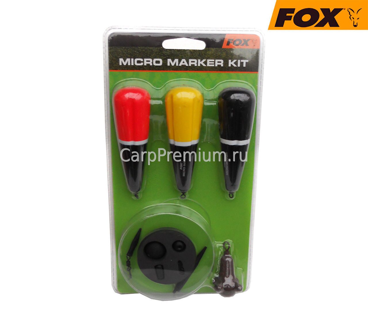 Набор для маркера малый + грузило Fox (Фокс) - Micro Marker Kit 57г / 2.0oz