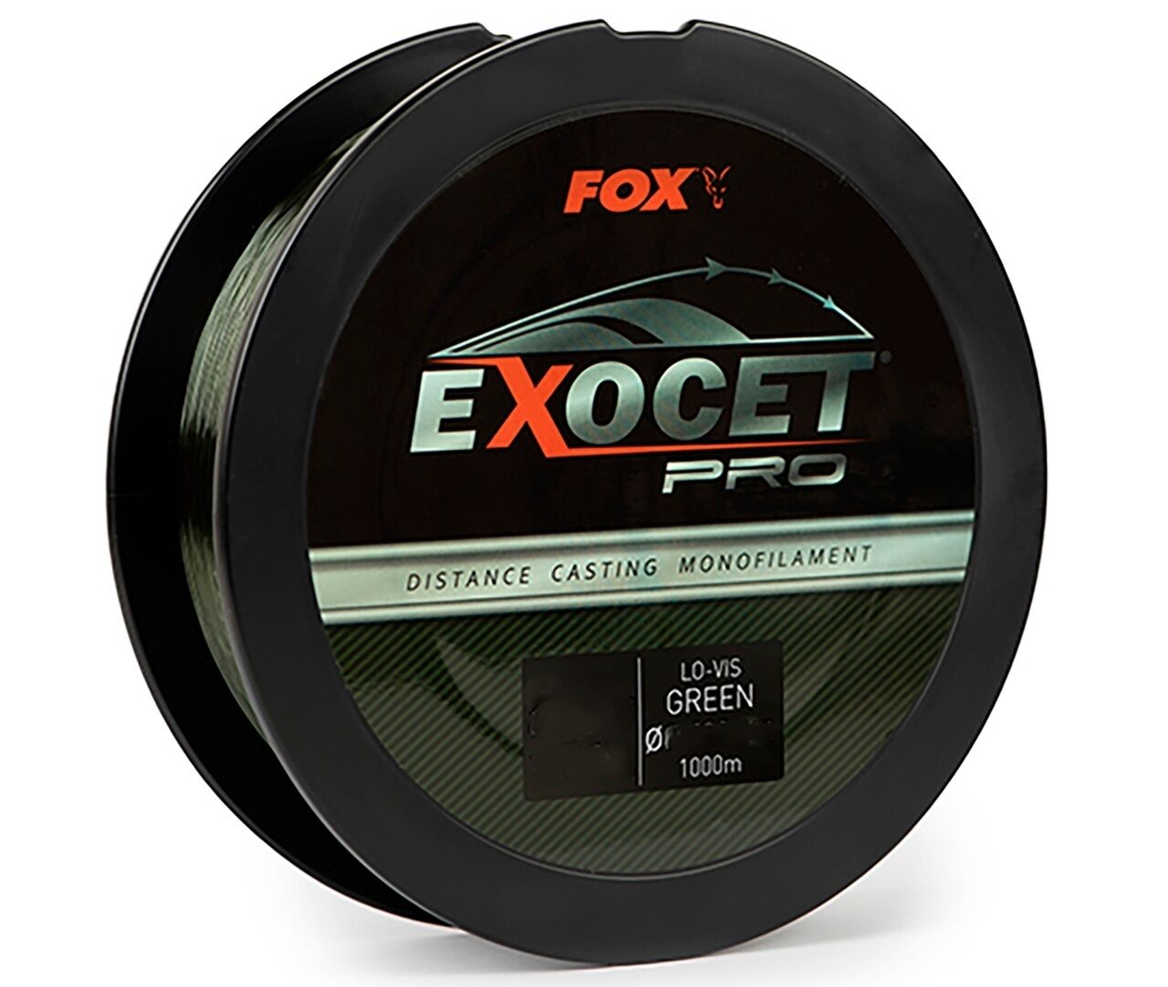 Леска Монофильная карповая 0.261 мм Fox (Фокс) - Exocet Pro 4.55 кг / 10 lb, 1000 м