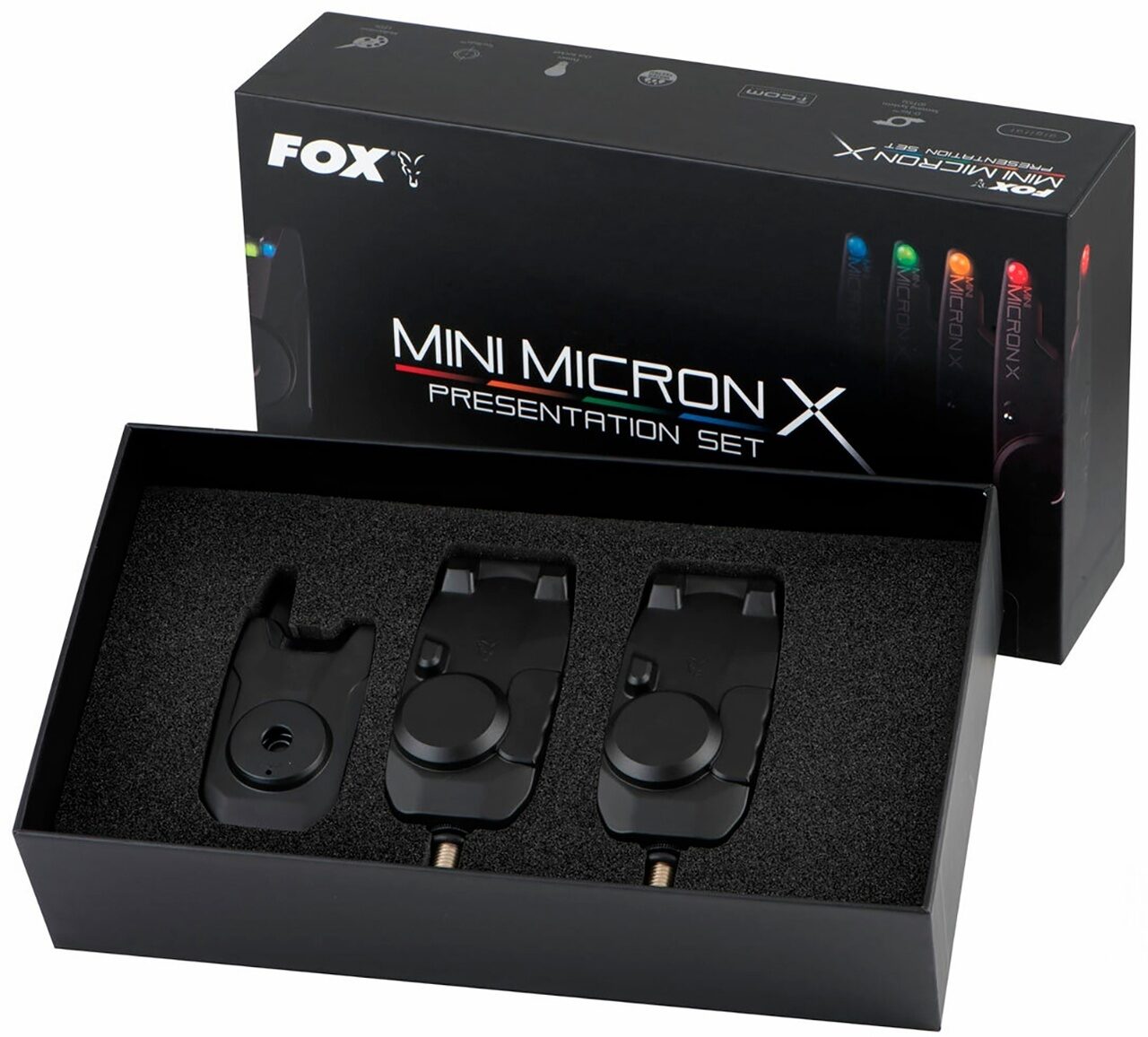 Набор сигнализаторов с пейджером Fox (Фокс) - Mini Micron X 2 Rod Set 2+1