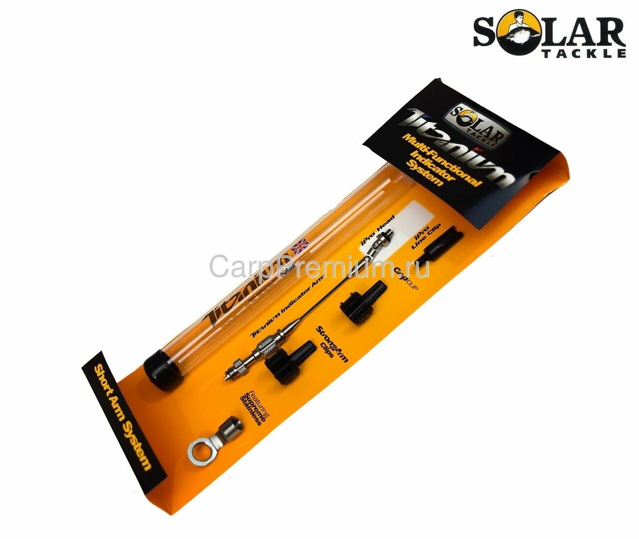 Натяжитель для механического сигнализатора Solar (Солар) - Titanium Short Arm Only, Размер Short / Короткий