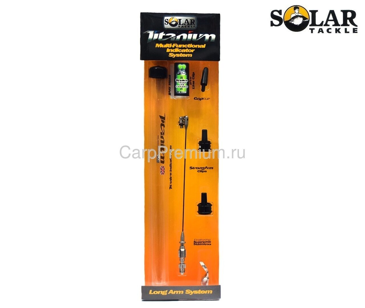Натяжитель для механического сигнализатора Solar (Солар) - Titanium Long Arm Only, Размер Long / Длинный