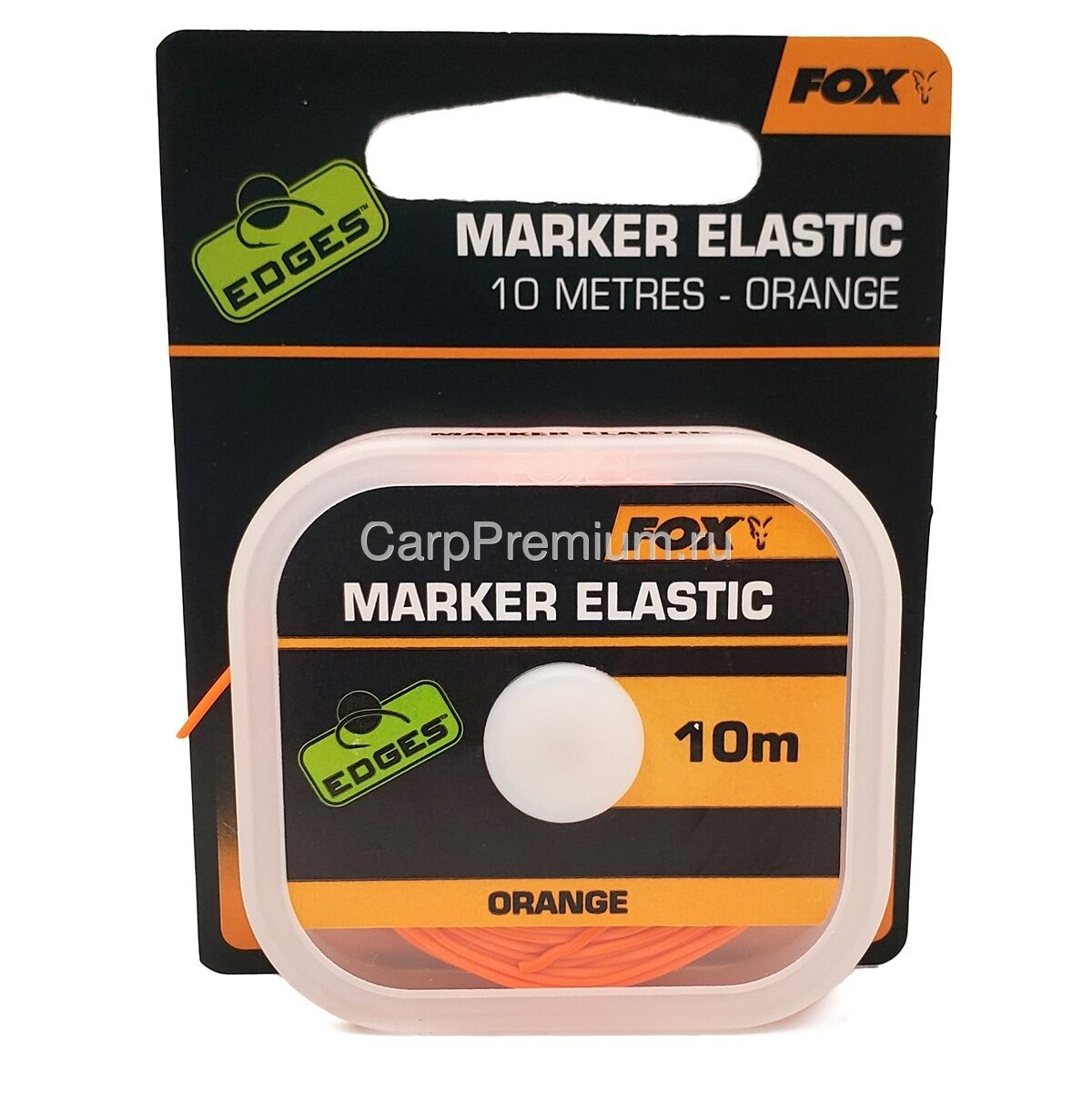 Эластичная маркерная резина Оранжевая Fox (Фокс) - EDGES Marker Elastic Orange, 10 м