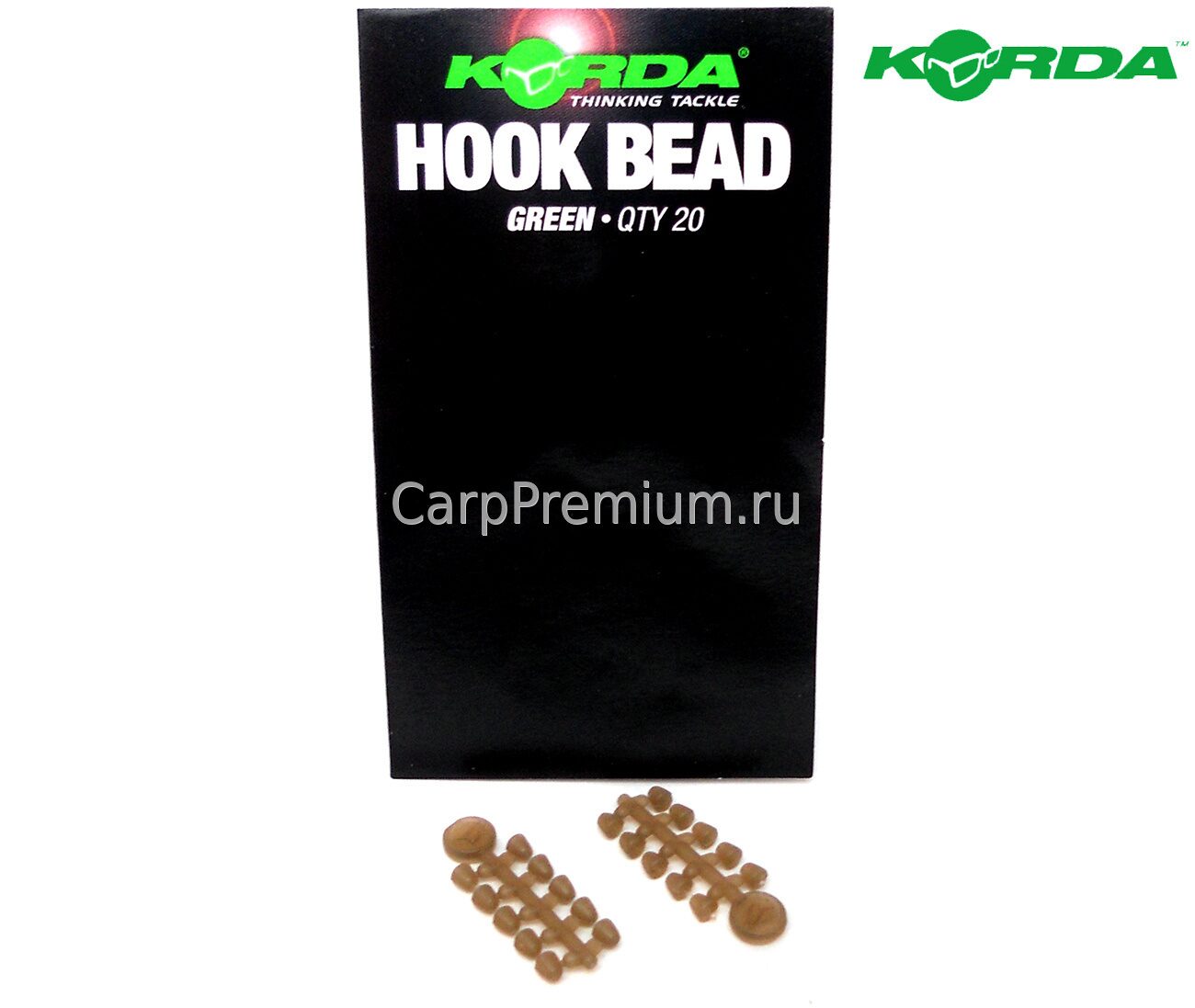 Бусины стопорные на крючок Средние Korda (Корда) - Hook Bead Medium, 20 шт