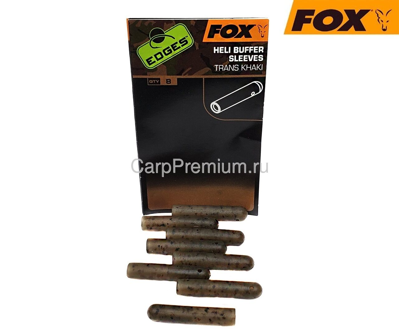 Буферные втулки для монтажей Камуфляжные Fox (Фокс) - Edges Camo Heli Buffer Sleeve, 8 шт